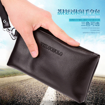 New mens wallet Male long style Zipper Hands bag Han version Chaumen Youth Handbags Business Multi-functional Handbags