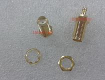 RF coaxial SMA-KYB1 connector SFT50-1 semi-flexible semi-steel SMA female head special high frequency RF welding head