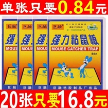 The sticky mouse board super strong mouse paste 20 pieces of rodent and rodenticizer clip to catch the mouse cage