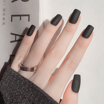 Black nail polish matte black no roasting long lasting peelable tear pull white nude matte foggy face