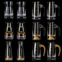 Creative crystal glass White glass set household wine cup dispenser small one Cup Chinese liquor Cup