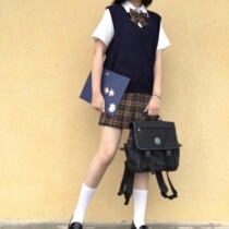 Love Orange Rabbit (Listen to Autumn says) Original jk Genuine Uniform Skirt Student Gerdress High Waist 100 Hitch School for the Faculty of Japanese