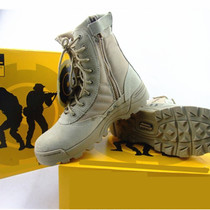 Spring and Autumn Fighting Boots Breathable Outdoor Mountaineering Boots Men Special Forces Land Tactical Boots Desert Boots