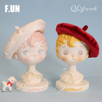 (Unicorn) C pre-sale QLYwork Retro sheep baa hat table Blythe small cloth tide play cute hand-made ornaments