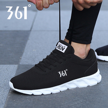 361 Sneakers Mens Shoes Spring 361 Degrees Official Flagship Summer Net Face Breathable Casual Shoes Men Running Shoes