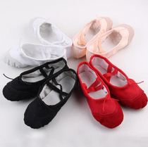 Childrens calligraphy dance shoes Chinese learning clothing womens soft bottom dance shoes cats claw shoes three-character performance clothing shoes practice shoes