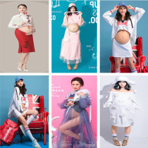 2021 New Korean version of photography maternity dress studio pregnant women theme art photo photo pregnancy mommy photo suit