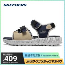 Skechers Skechers mens shoes 2021 summer new beach shoes casual fashion sports sandals 237296