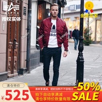 Slim-body version ALPHA industrial ALPHA bomber jacket MA1 cotton-padded clothing warm and cold-proof male Lady outdoor MA-1