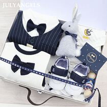 Newborn baby clothes gift box boy winter clothes newborn baby supplies cotton high-end spring and autumn full moon meet gifts