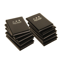 10 mini notepad pocket book portable notebook notebook notebook notebook palm black leather book