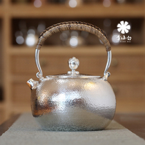 Li Xiaobai Silver Kettle Sterling silver 9999 Kettle Silver kettle Kettle Boiling Water Silver Kettle Silver kettle Teapot