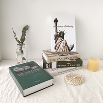 loewe simulation Book magazine simple modern English fake book ornaments Nordic style ins decorative photography book props
