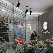 Factory direct glass brick transparent square crystal brick bathroom bedroom partition wall light and extravagant transparent