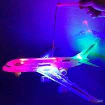 Mid-Autumn Festival Lantern Toy Airline Airbus A380 Childrens Electric Toys Large Acoustic and Light Airliner Model