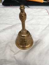 French Jubao Edge Art Museum Spanish pure copper production Tang Quides story theme copper bell