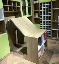 Hidden retractable folding table hardware accessories Multi - function invisible table desk furniture connected slide rail