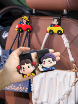 Vehicular hook cute and versatile containing car hanger in car with seat backrest hook inner ornament big full %