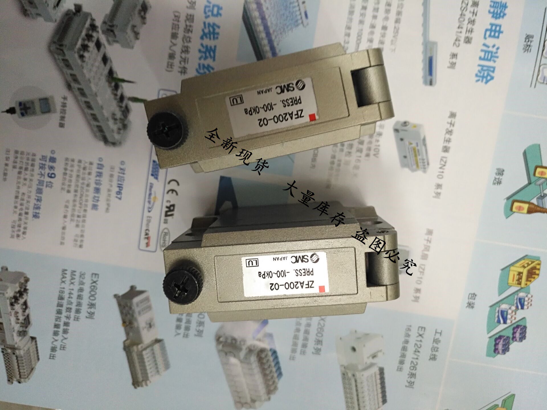 SMCs new original solenoid ZFA200-02 02L 02R N02 F02 ZFA100-01 01L 02