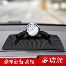Luxury Car Compass Car Pendulum Ornament Car With Clock Creativity Upscale Mid-Control Bench Male Pendulum multifunction bully