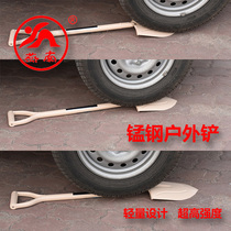 Yannan shovel Manganese steel outdoor shovel Military shovel Gardening shovel Sapper shovel shovel Export steel shovel