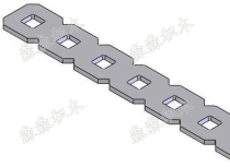 (7 Years Reputation) VEX V5 Robot Aluminum Strip 276-2307(16 Pack)