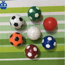 1 4m football machine accessories special small football environmental protection resin ball 36mm small ball black and white color color fish play