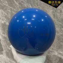 Treasure Blue Ceiling Decoration Ball Color Pendant Ball Hollow Round Ball Metal Stainless Steel Ball Shop Window Christmas Ball