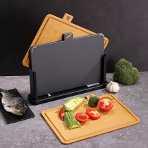 Japanese classification chopping board set home kitchen kneading antibacterial anti-mildew chopping board baby baby supplementary food cutting board