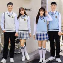 School uniform suit students College wind Junior Primary School High School students class uniform fit the costume Autumn Games opening ceremony