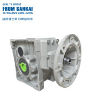 SUNCARVE Sankai drive SKM48C hypoid reducer 3-level drive belt input flange