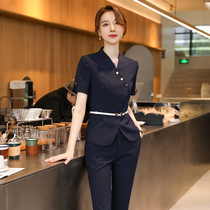 Seluya Career Suite Women Fashion Nine Pants 2023 Summer Summer Suite Manager Air Miss Worksuit