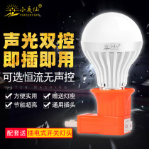 LED voice-activated night light socket plug-in bedroom corridor Corridor energy-saving bedside lamp baby feeding dormitory artifact