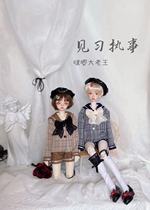 (Shangxin)Bjd4 points 3 points uncle baby clothestrainee deaconfresh prince style sailor suit suit