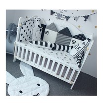 Nordic ins small house bedside baby childrens room bed cushion baby baby bed cushion treasure cotton bed Wall detachable