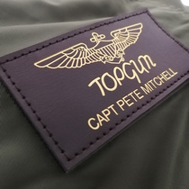 Zhuang Zhiling Cloud 2 US Navy Pilot Magic Magic Sticker Leather Badge Mark Leather Badge Badge Topgun