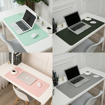 Large mouse pad Oversized desktop laptop keyboard pad Male writing desk Child size student desk Office multi-function desk pad Leather pad for girls small extended multi-solid color customization