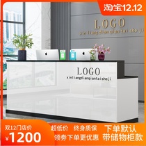 Bar cash register simple modern shop convenience store reception counter supermarket clothing store beauty salon baking paint front desk