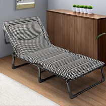 Office nap artifact marching bed recliner folding lunch break folding bed single home simple bed portable and durable