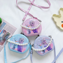 Frozen Elsa princess bag Children Crossbody bag fashion cute little girl handbag tide birthday gift