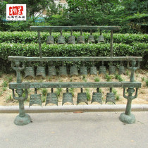 Imitation ancient bronzes have been Hou B chime with three floors 22 head customized chime music conservatory culture display chime pendulum piece