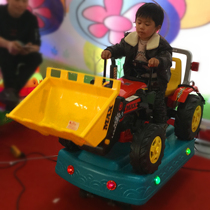 Rocking car New product Childrens coin-operated commercial amusement equipment Push bucket Grab bucket bucket machine Modeling rocking car Rocking car
