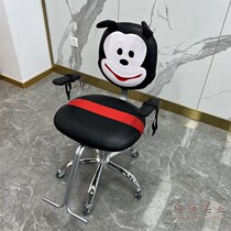 Children Hairdressechair Haircut Chair Baby Beauty Hair Chair Hair Salon Hair Salon Special Lift Chair Cartoon Pattern Chair
