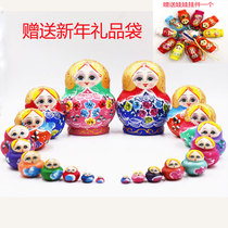 Luva Russia imports handicraft wood creative flower childrens toys after childrens toys to be recommended for gifts