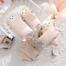 Childrens pillow cartoon cotton pillowcase 0-1-3-6-year-old student extended baby pillow cotton childrens four seasons pillow