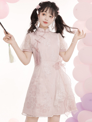 taobao agent Genuine cute elegant dress for princess, Lolita style, Lolita OP, with short sleeve