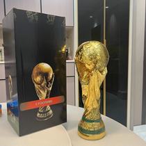 2022 World Cup trophy trophy soccer competition souvenir Karl Power Cup electroplated gift box