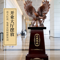 Eagle handicrafts big ornaments landing fortune large company hotel opening gift office Large Decoration