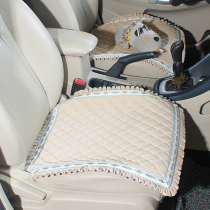 Car seat cushion winter plush three-piece single-piece warm universal car seat cushion short plush car cushion rear butt pad