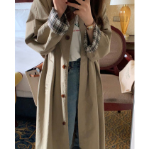 2022 Spring and autumn new chic wind coat jacket womens coat with small sub-Korean wind advanced senses Yinglenfeng